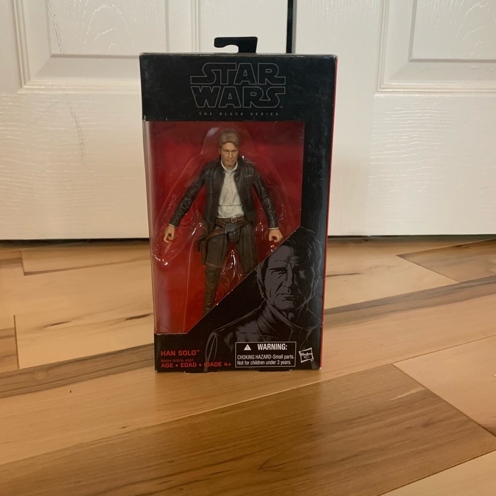 Black Series The Force Awakens Han Solo Action Figure